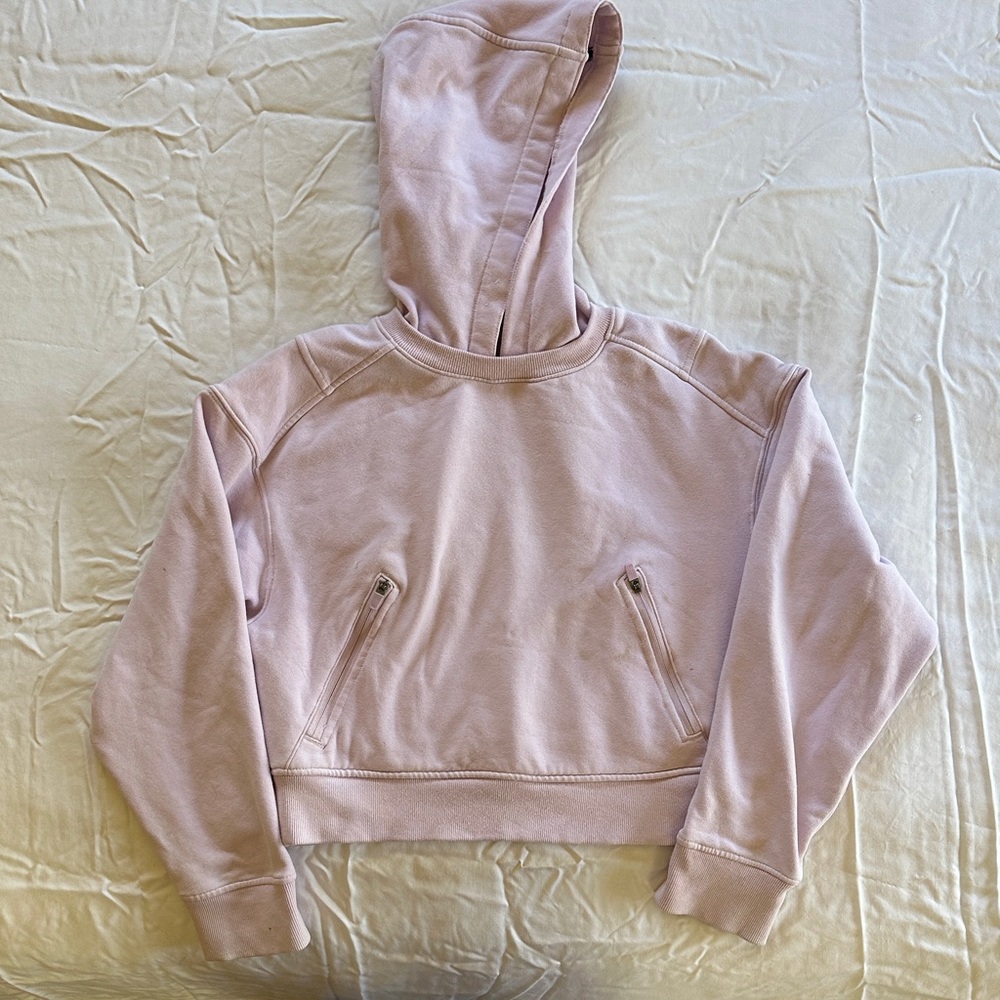 Athleta Kids Light Pink Hoodie